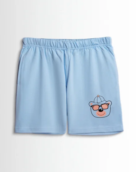 Kids Boys Set Orange/Sky Blue - Image 3